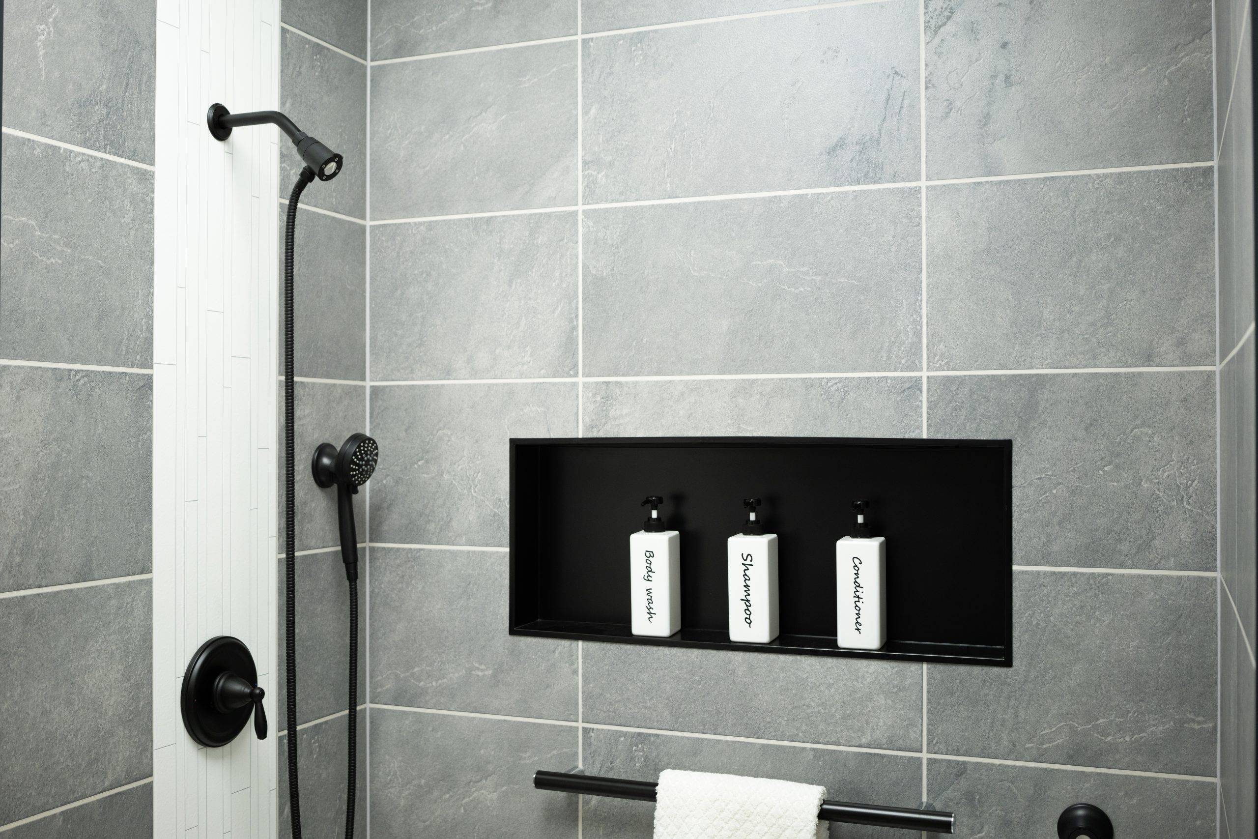 Decorative Black Slate Niche